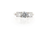 Elegant Design Round Cut AAA CZ 925 Sterling Silver Affordable Wedding Engagement Bridal Ring